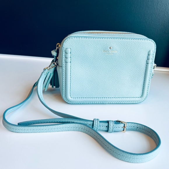Light Blue Kate Spade Crossbody Handbag - GREAT condition! - Picture 1 of 9